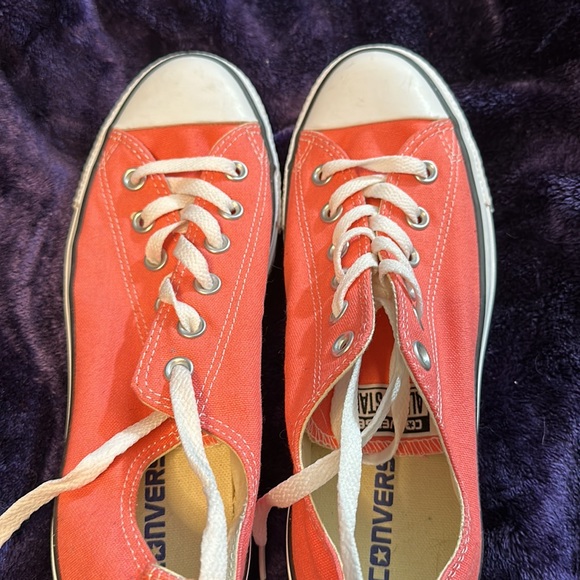 Converse Chuck Taylor All Star Carnival Pink White Canvas Sneakers - Picture 7 of 8